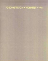 Geometrisch. Konkret. VIII - okładka książki