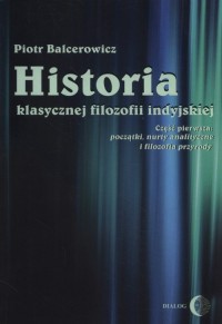Historia klasycznej filozofii indyjskiej. - okładka książki
