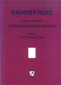 O masonii w Polsce od roku 1738 - zdjęcie reprintu, mapy
