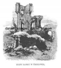 Ruiny Zamku w Ćmielowie - zdjęcie reprodukcji, plakatu