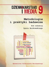 Dziennikarstwo i Media 9. Metodologie - okładka książki