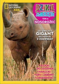 Dzikie Zwierzęta 6. Nosorożec - okładka książki