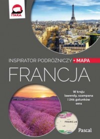 Francja Inspirator Podróżniczy - okładka książki