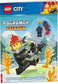 Lego city pogromcy pożarów - okładka książki