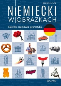 Niemiecki w obrazkach słówka rozmówki - okładka podręcznika