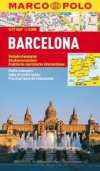 Plan Miasta Marco Polo. Barcelona - okładka książki