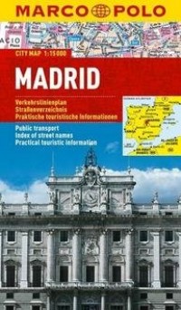 Plan Miasta Marco Polo. Madryt - okładka książki