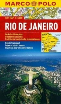 Plan Miasta Marco Polo. Rio de - okładka książki