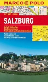 Plan Miasta Marco Polo. Salzburg - okładka książki