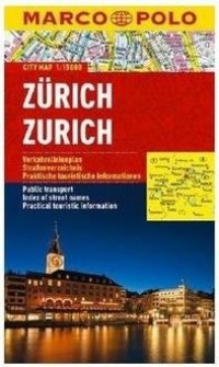 Plan Miasta Marco Polo. Zurich - okładka książki