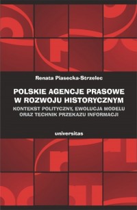 Polskie agencje prasowe w rozwoju - okładka książki