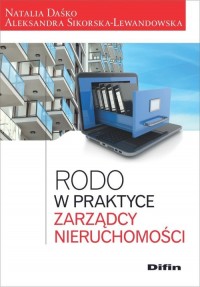 RODO w praktyce zarządcy nieruchomości - okładka książki