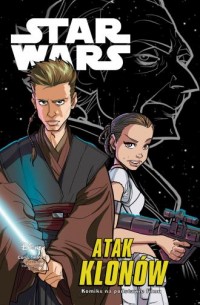 Star Wars Atak klonów / komiks - okładka książki