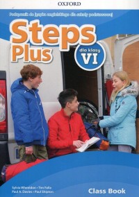 Steps Plus 6. Podręcznik (+ CD) - okładka podręcznika