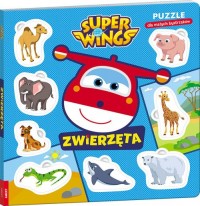 Super Wings. Puzzle dla Małych - okładka książki