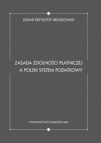 Zasada zdolności płatniczej a polski - okładka książki