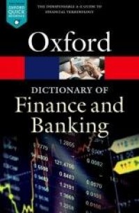 A Dictionary of Finance and Banking - okładka podręcznika