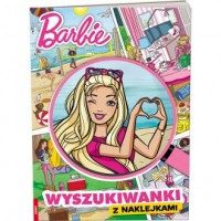 Barbie Wyszukiwanki z naklejkami - okładka książki