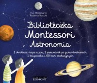 Biblioteczka Montessori Astronomia - okładka książki