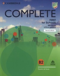Complete First for Schools Workbook - okładka podręcznika