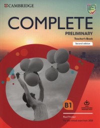 Complete Preliminary Teachers Book - okładka podręcznika