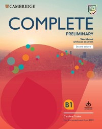 Complete Preliminary Workbook without - okładka podręcznika