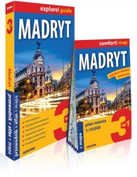 Explore! guide Madryt 3w1 - okładka książki