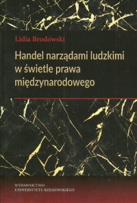 Handel narządami ludzkimi w świetle - okładka książki