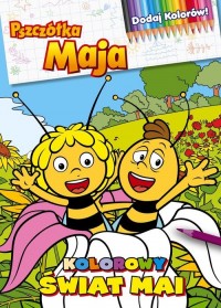 Pszczółka Maja Dodaj kolorów! nr - okładka książki