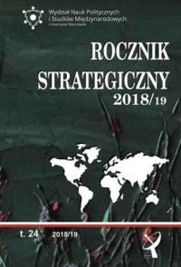 Rocznik strategiczny 2018/19. Przegląd - okładka książki