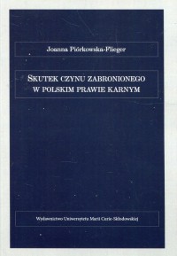 Skutek czynu zabronionego w polskim - okładka książki
