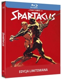 Spartakus (Steelbook) Blu-ray - okładka filmu