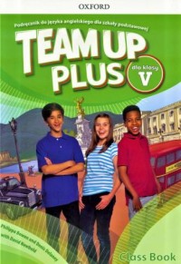 Team Up Plus 5 SB + CD - okładka podręcznika