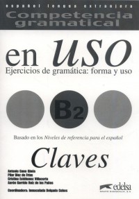 Uso B2 claves ejercicios de gramatica - okładka podręcznika
