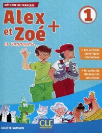 Alex et Zoe plus 1. Podręcznik - okładka podręcznika
