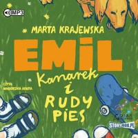 Emil, kanarek i rudy pies (CD mp3) - pudełko audiobooku