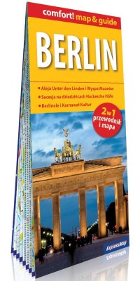 Comfort! map&guide Berlin 2w1 - okładka książki