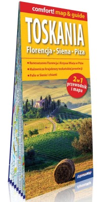 Comfort! map&guide Toskania 2w1 - okładka książki