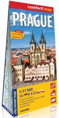 Comfort!map Praga 1:17 500 plan - okładka książki