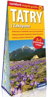 Comfort!map&guide XL Tatry i Zakopane - okładka książki