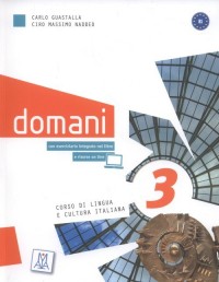 Domani 3 Corso di lingua e cultura - okładka podręcznika