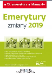 Emerytury - zmiany 2019 - okładka książki