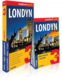 Explore! guide Londyn 3w1 - okładka książki