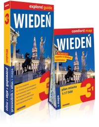 Explore! guide Wiedeń 3w1 - okładka książki
