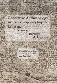 Generative Anthropology and Transdisciplinary - okładka książki