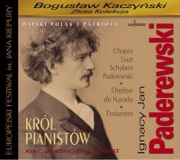 Ignacy Jan Paderewski. Król pianistów. - okładka płyty