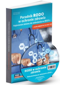 Poradnik RODO w ochronie zdrowia. - okładka książki