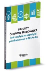 Przepisy ochrony środowiska które - okładka książki