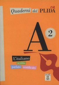 Quaderni del PLIDA A2 Litaliano - okładka podręcznika