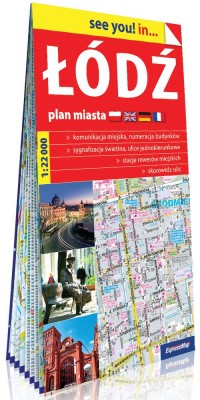 See you! in... Łódź 1:22 000 plan - okładka książki